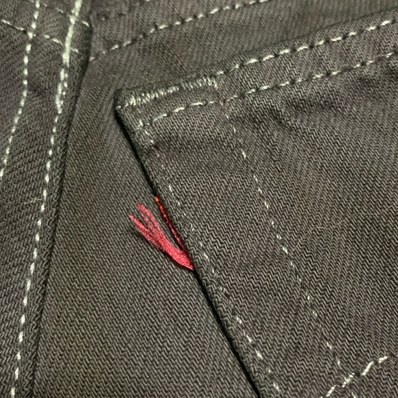 RE/DONE Levi’s Custom Dyed Distressed Jeans 25 - Picture 6 of 14